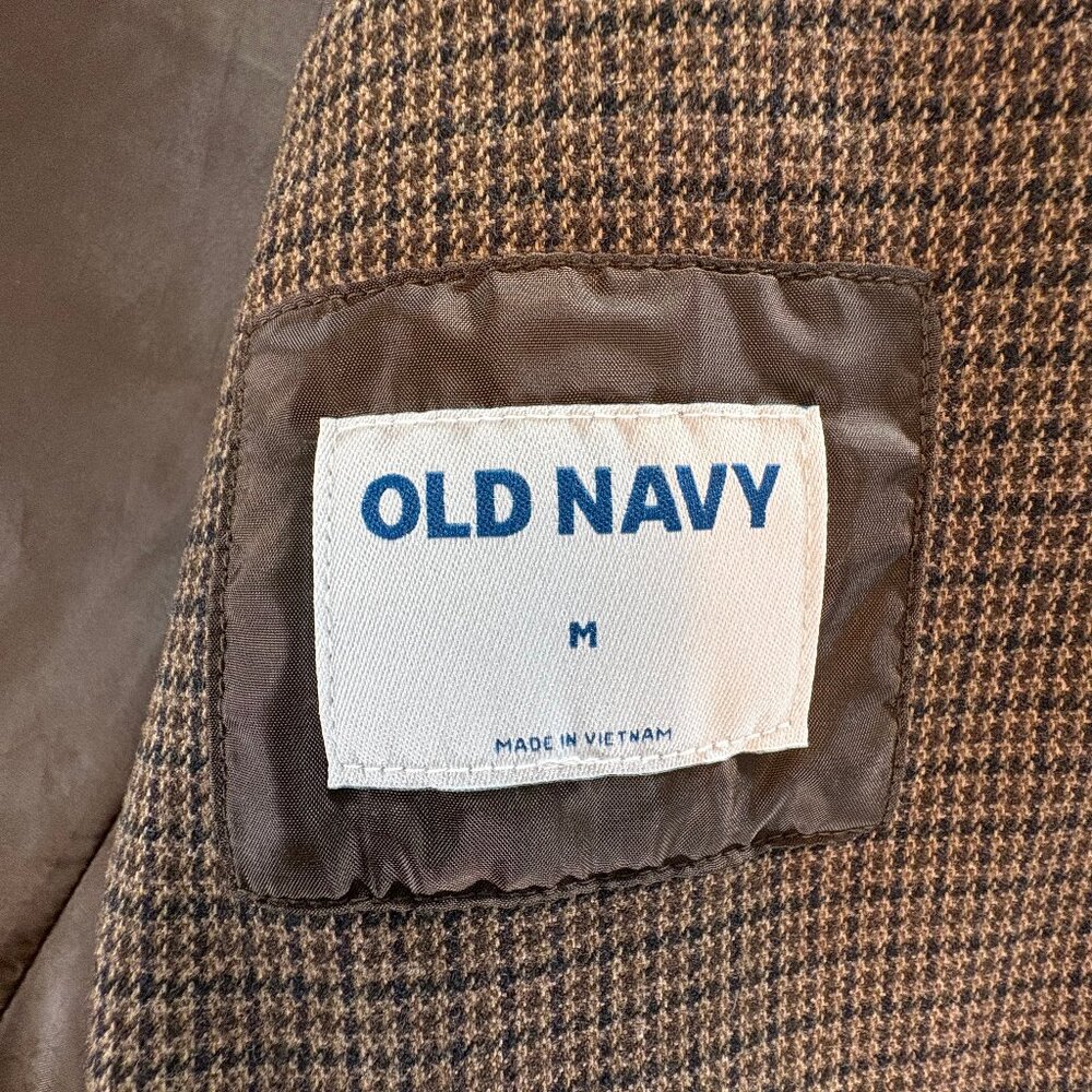 Old Navy Houndstooth Blazer M - Picture 5 of 6